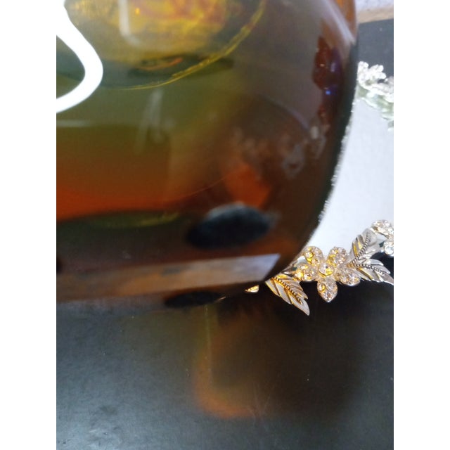 Glass 1980s Exquisite Signed Oggetti Murano Italy Sommerso Vase For Sale - Image 7 of 7