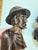 Mid-Century Balinese Hand-Carved Wood Elderly Farmer Couple Busts, Pair For Sale - Image 11 of 12