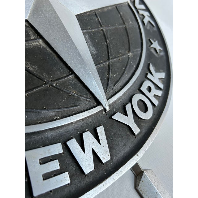 1950's Cast Aluminum First National City Bank New York Signage For Sale - Image 13 of 18