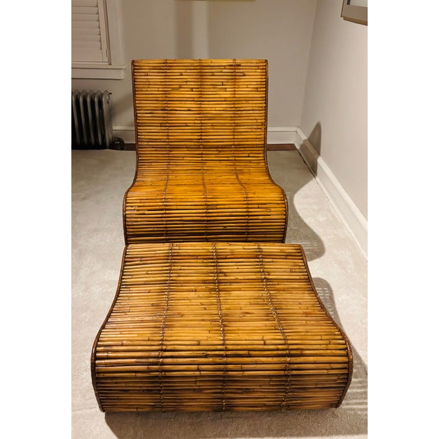 Wood 1960s ‘Wave’ Lounge Chair by Danny Ho Fong for TropiCal For Sale - Image 7 of 8