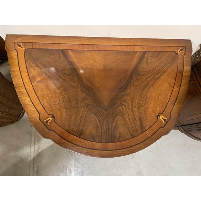 Louis Philippe XVI Triptych Dresser and Bedside Tables, Set of 3 For Sale - Image 3 of 17