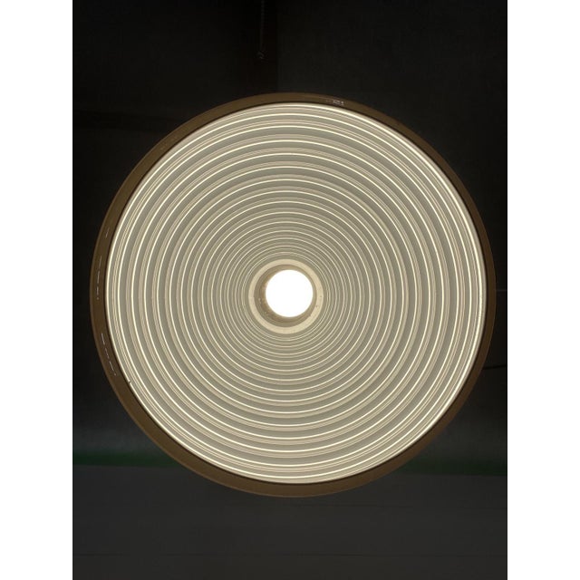 Vintage Adjustable Hanging Lamp in Plastic from Meblo, 1960s For Sale - Image 6 of 8