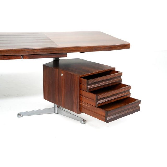 Executive Desk by Osvaldo Borsani for Tecno, Italy, 1960s For Sale - Image 14 of 15