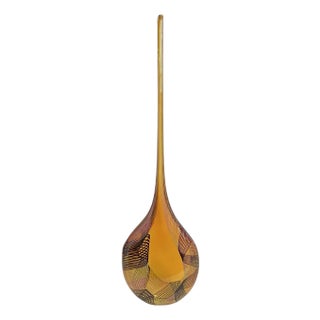 An Italian Glass "Angel Tear" Vase by Lino Tagliapietra For Sale