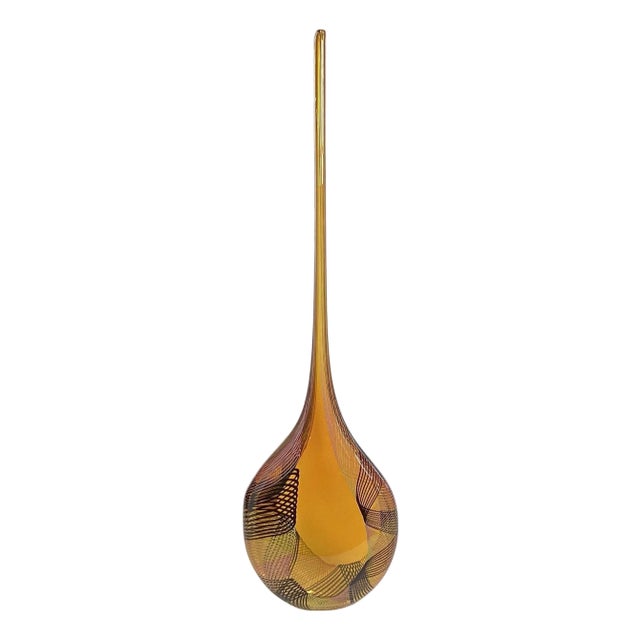 An Italian Glass "Angel Tear" Vase by Lino Tagliapietra For Sale