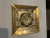 Mid 20th Century 1950 Mid Century Modern Signed Georges Briard "Golden Celeste" Glass Serving Tray For Sale - Image 5 of 8