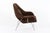 Brown Early Restored Mid Century Brown Womb Lounge Chair by Saarinen for Knoll, Multiples/Custom Available For Sale - Image 8 of 17