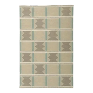 Swedish Style Kilim Rug Inspired by Ingegerd Silow, 05'00 X 07'08