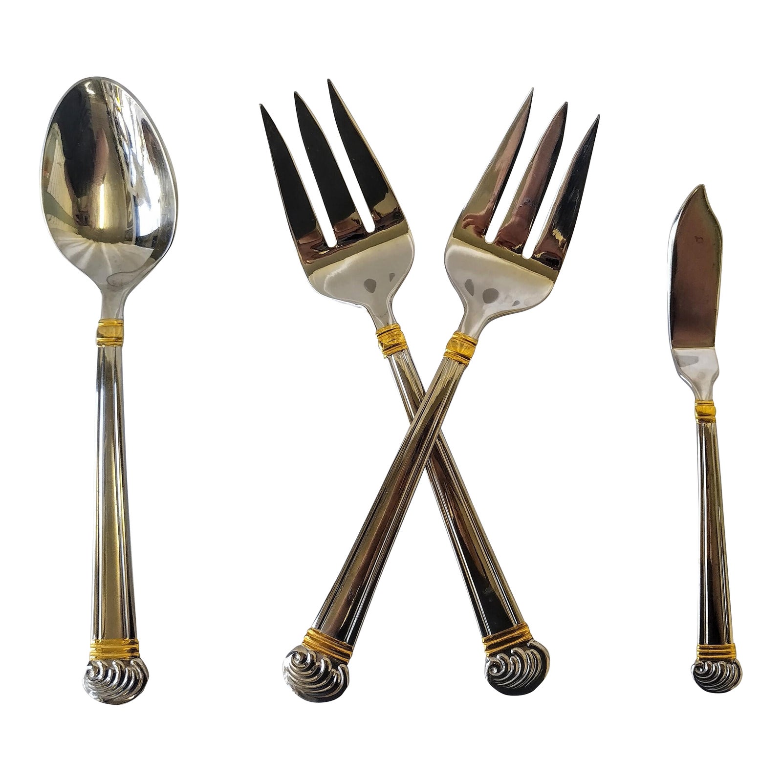 Vintage Reed & Barton Serving Utensils Set of 4 Chairish