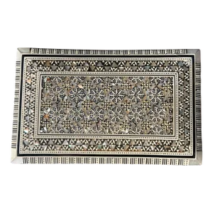 1980s Mother of Pearl Mosaic Box
