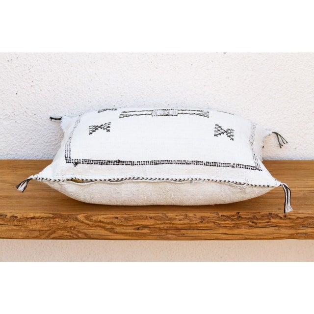 1990s Frost Trail Cactus Silk Moroccan Pillow For Sale - Image 5 of 7