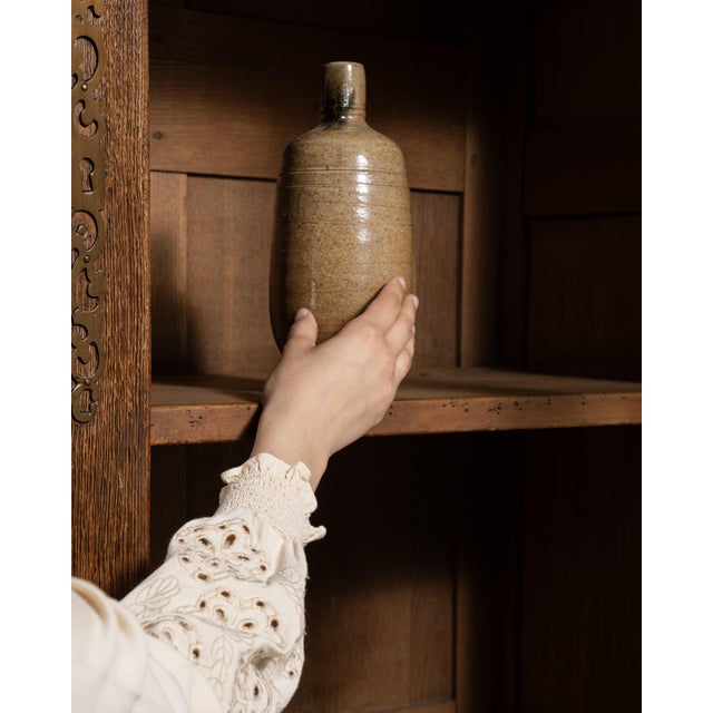 Eclectic Oak Vitrine, Antique, France, Circa 1880 For Sale - Image 12 of 16