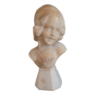 Antique Italian Bust by Giuseppe Bessi, 19th Century For Sale