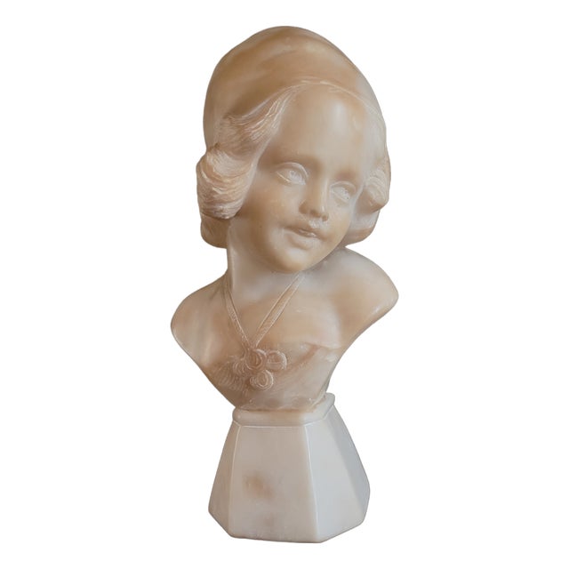 Antique Italian Bust by Giuseppe Bessi, 19th Century For Sale