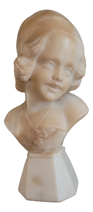 Antique Italian Bust by Giuseppe Bessi, 19th Century
