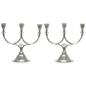 Candelabra by Just Andersen - a Pair