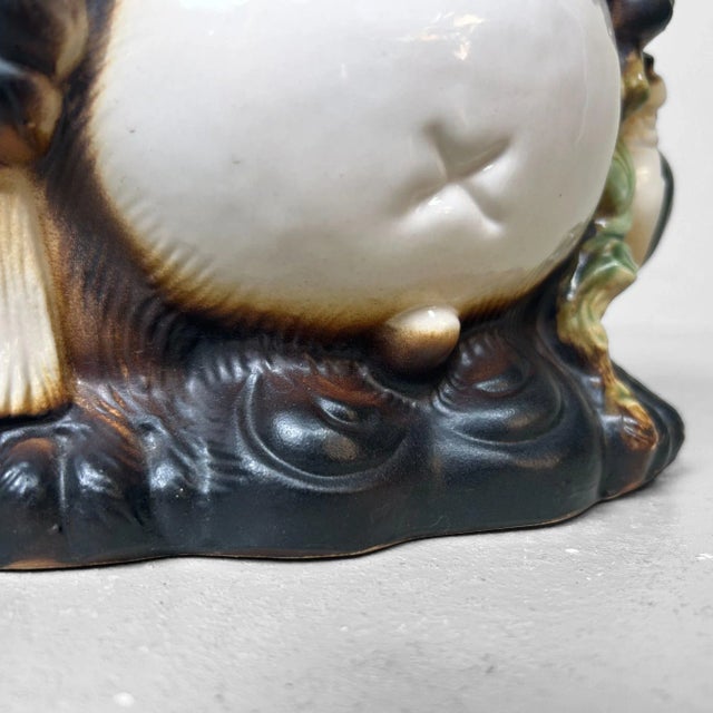 1980s Vintage Japanese Tanuki Shigaraki Ware, 1980 For Sale - Image 5 of 9