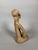 Tan Title: Bankoni statuette, Mali, 13th-15th century, terracotta, red ochre, African tribal art For Sale - Image 8 of 9
