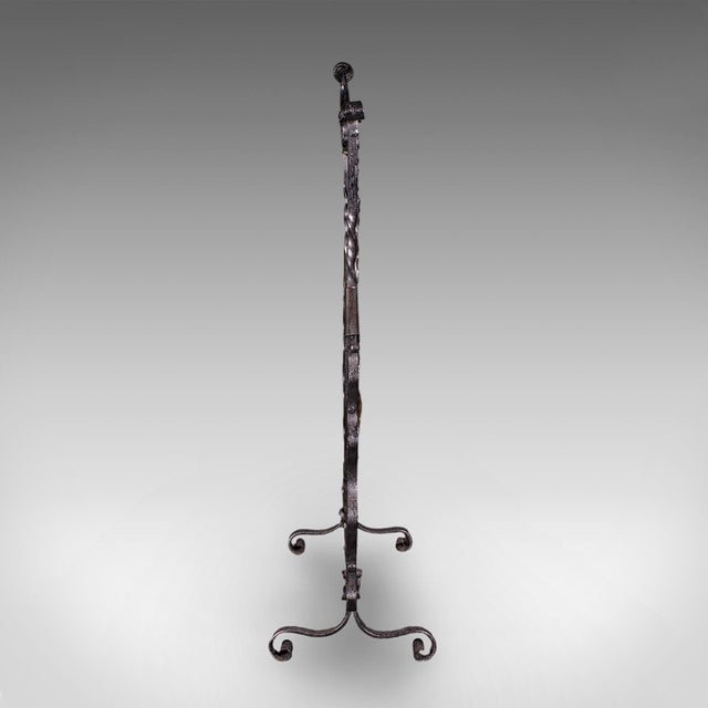 Art Nouveau Antique Fire Screen, Art Nouveau, French, Fireplace Reflector, Copper, Victorian For Sale - Image 3 of 10