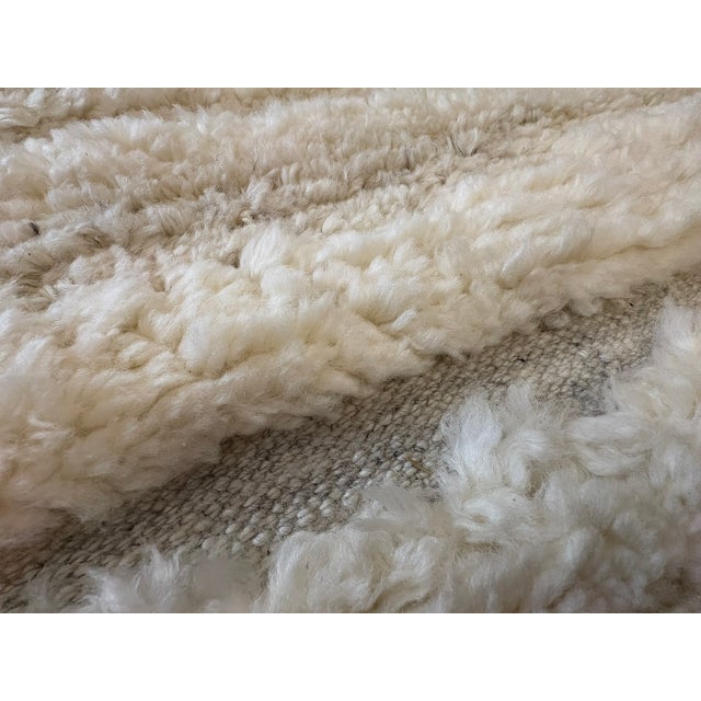 Rh Eli Wool Rug – 12' × 15' Natural | Hand-Knotted New Zealand Wool | Moroccan-Inspired Contemporary Design For Sale - Image 14 of 18