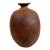 1980s Modernist Mel Pottery Vase Textured Abstract Design For Sale