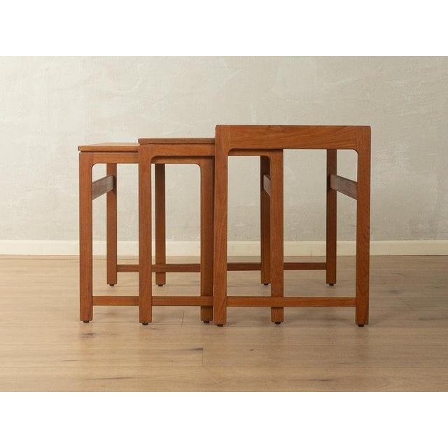 Nesting Tables, 1960s, Set of 3 For Sale - Image 4 of 10