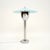 Metal Large French Art Deco Chrome and Glass Table Lamp, 1930s For Sale - Image 7 of 7