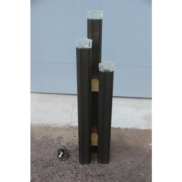 Bronzed Floor Lamp from Gaetano Sciolari, 1970s For Sale - Image 15 of 15