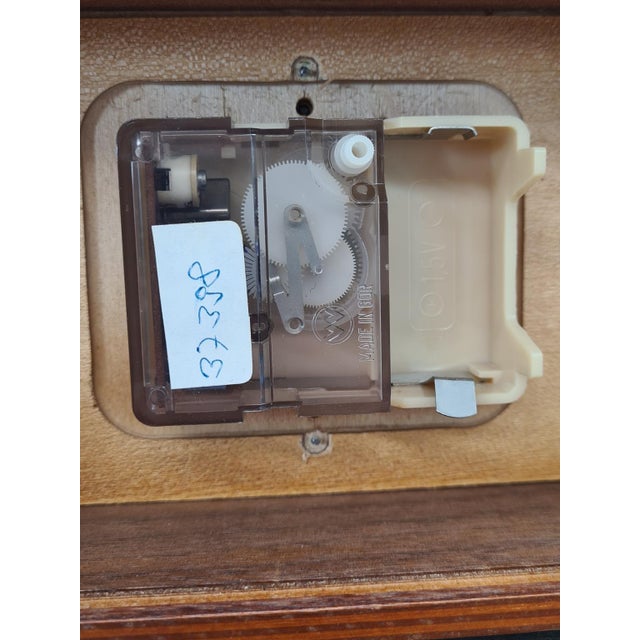 Modernist Table Clock from Weimar Quartz, Germany, 1970s For Sale - Image 12 of 14