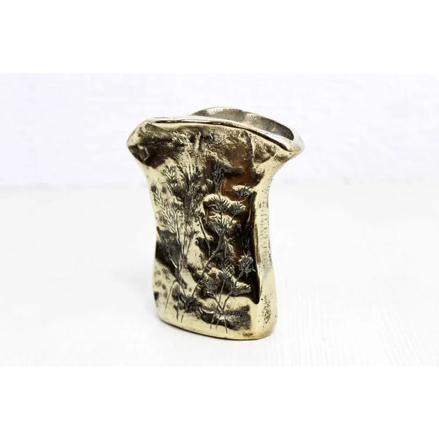 Mid-Century French Bronze Vase For Sale - Image 4 of 11