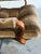 Velour Upholstered Swivel Lounge Chair Danish Mid-Century Modern 1970s For Sale In Los Angeles - Image 6 of 10