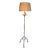 Spanish Iron Floor Lamp on an Elevated Tripod Base For Sale