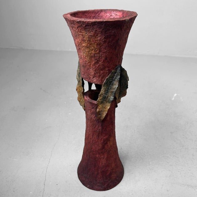 Vintage Sculptural Vase, 1970s For Sale - Image 16 of 16