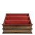 Wood Vintage Trompe L’Oeil Leather-Look Faux Book Desk Organizer & Letter Tray - Pair For Sale - Image 7 of 12