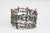 Mid-Century Modernist Brutalist 835 Silver Bracelet by Pegria in the style of Guy Vidal, Italy, 1960s For Sale - Image 10 of 10
