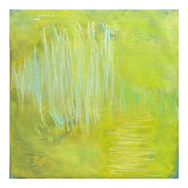 "Watering Hole" by Trixie Pitts Abstract Expressionist Oil Painting For Sale