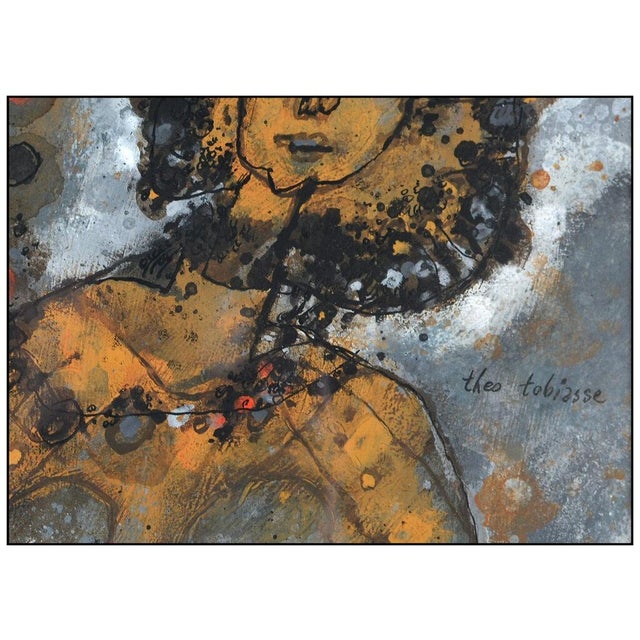 1960s La Somptuese Douairiere, Theo Tobiasse For Sale - Image 4 of 5