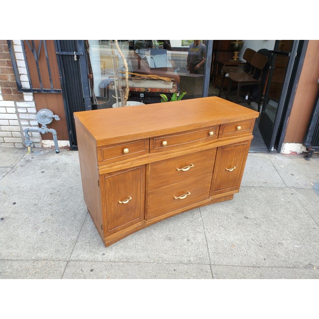 Vintage Oak Server For Sale - Image 10 of 12