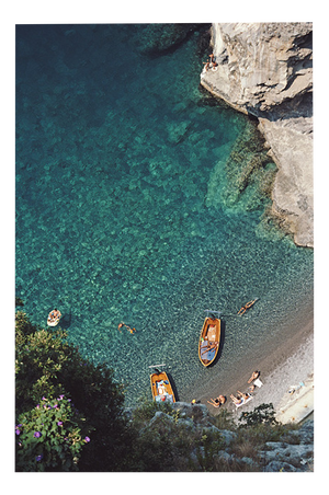 Slim Aarons, Conca Dei Marini, Limited Edition Estate Stamped Photographic Print, 1980s