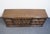 Late 20th Century Century Furniture Solid Oak Spanish Mediterranean 76" Triple Door Dresser For Sale - Image 5 of 14