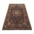 Tabriz Rug 6’6” X 9’7” Blue Wool Vintage Traditional Hand-Knotted Carpet For Sale