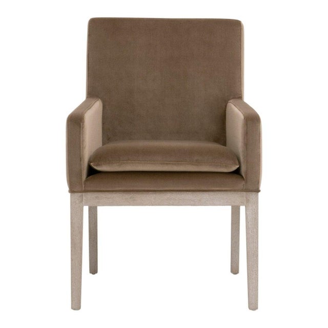 Made of smooth and luxurious velvet, this Drake Arm Chair by Essentials For Living is rich in color and high in...