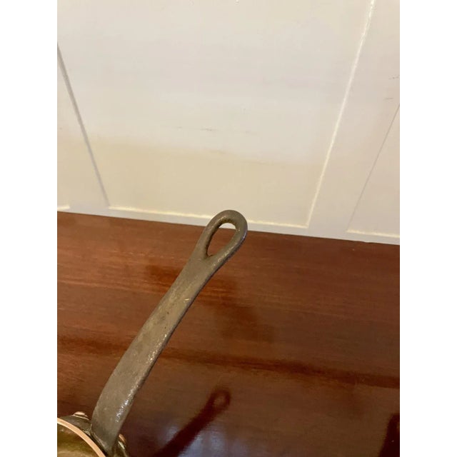 Antique Victorian Copper Pans, 1860, Set of 3 For Sale - Image 9 of 13