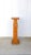 English Column Pedestal Stand in Tiger Mable Wood For Sale In New York - Image 6 of 11