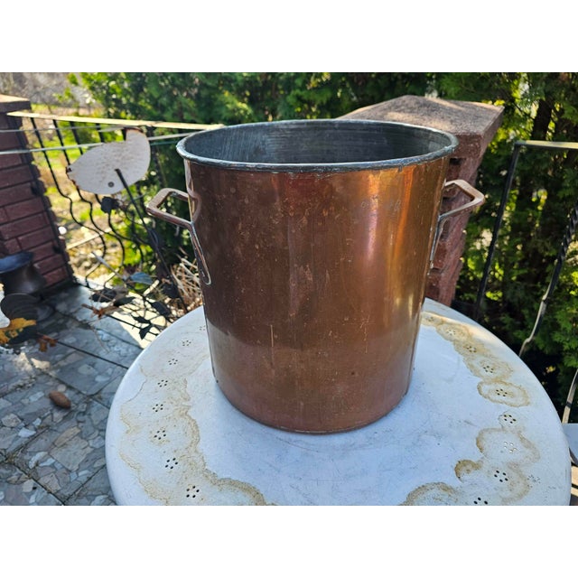 Art Deco Copper Cauldron with Tap, 1920s For Sale - Image 3 of 8