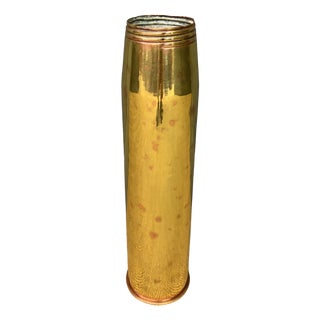 Vintage Shell Casing Stick Stand, 1961 For Sale