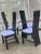Set of 4 Model L4K 252 High-Back Dining Chairs by Liberty Furniture, Canada, 1980s For Sale - Image 9 of 13