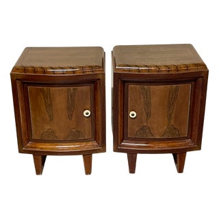 Art Deco Bedside Tables, Italy, 1930s, Set of 2 For Sale