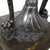 Mid 20th Century Mid 20th Century Tall Black Metal Urn With Pedestal For Sale - Image 5 of 9