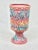 Wonderful vintage vase. Made in the 1960’s. Textured geometric design. In pink, blue and yellow. Makes a great decorative...